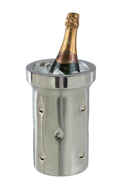 Cassoware Stainless Steel Designer Wine Cooler Champagne Wine Bucket