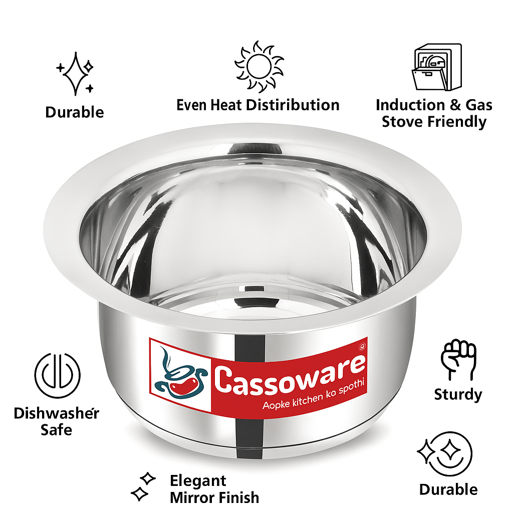 Encapsulated Base Cookware Tope - Encapsulated Base Stainless Steel Cookware – cassowareutensils