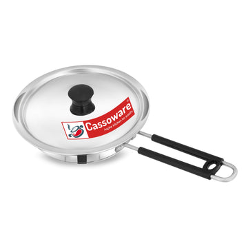 Frypan with Lid - Encapsulated Base Stainless Steel Cookware