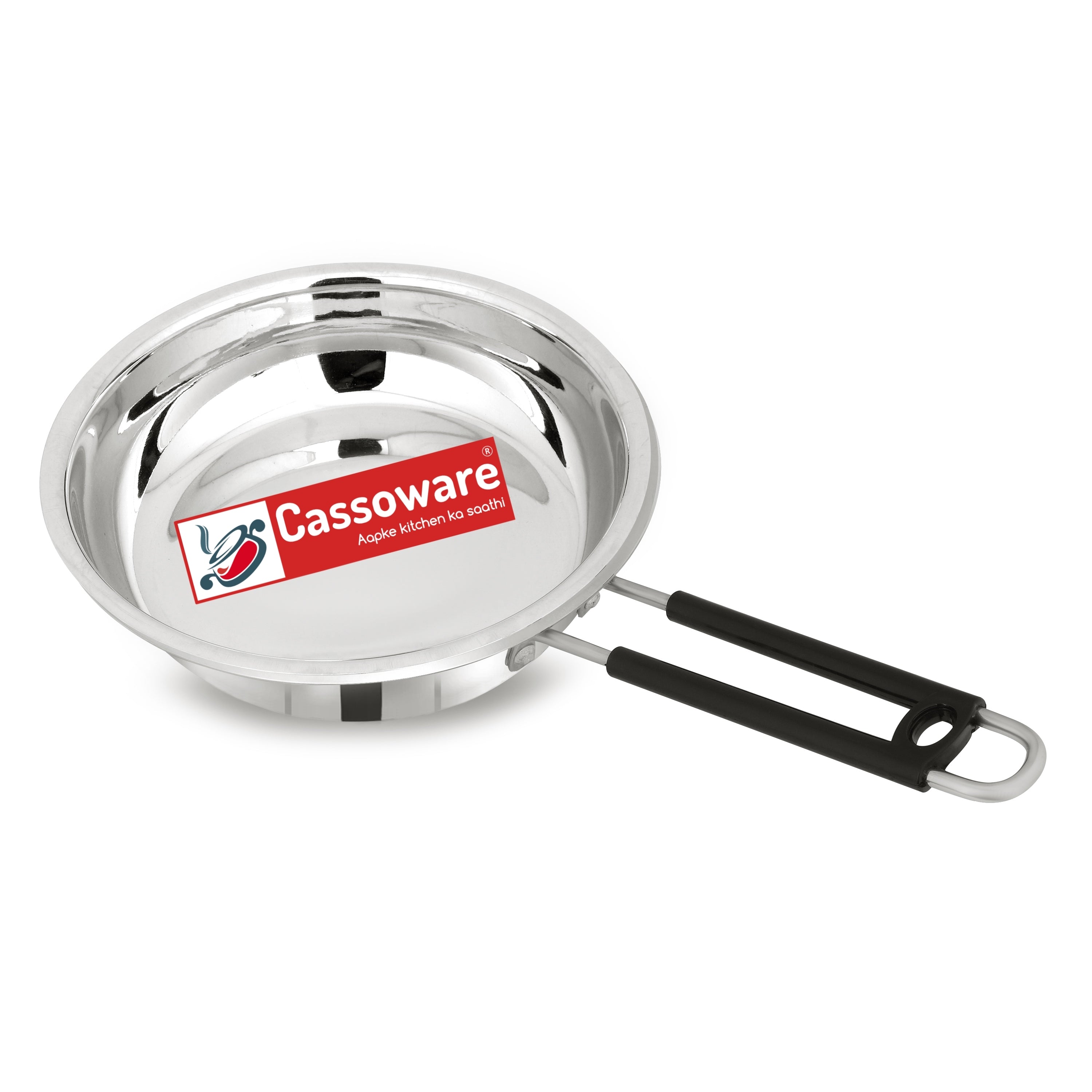 3pc Plain Bottom - Stainless Steel Cookware set