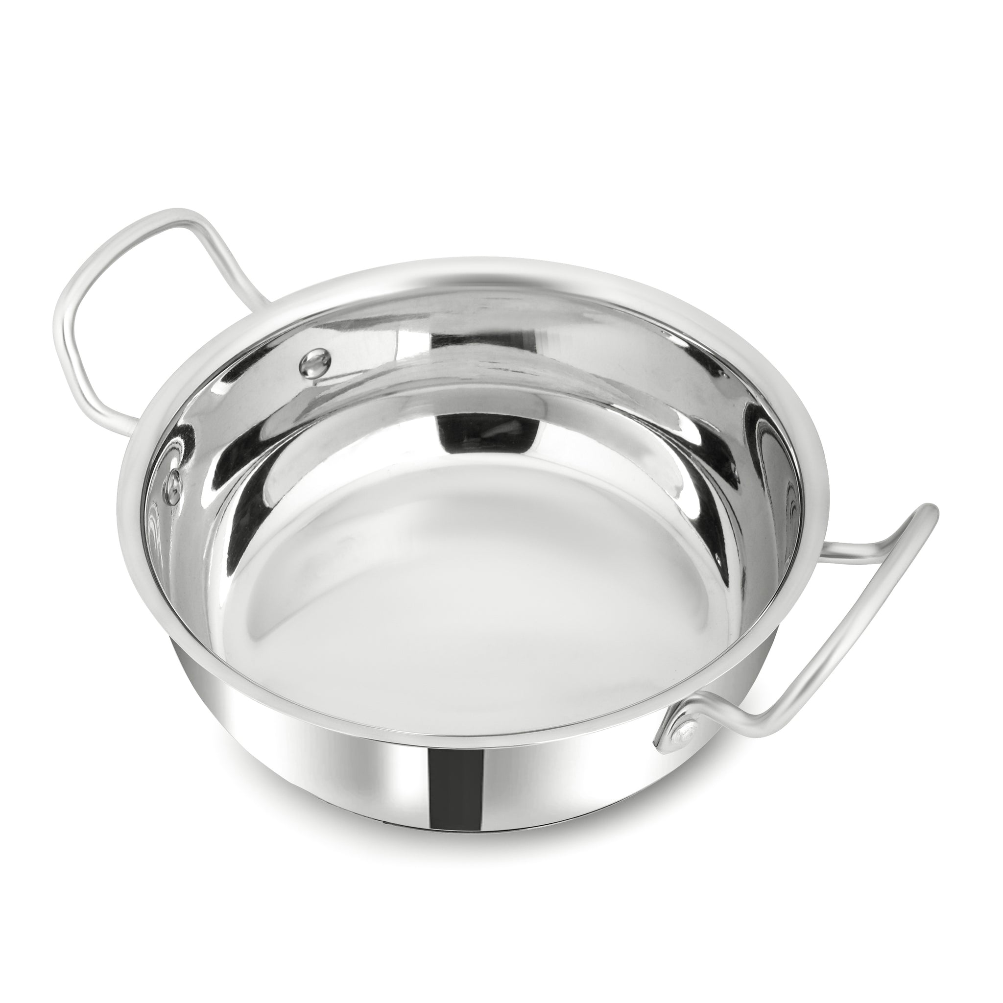 Kadhai - Encapsulated Base Stainless Steel Cookware