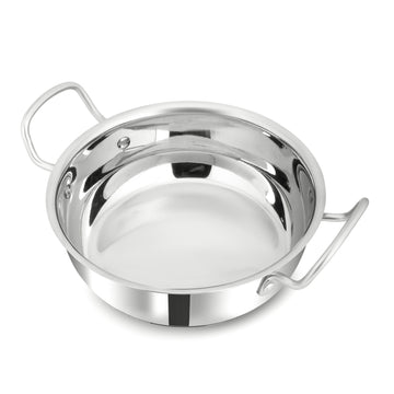 Kadhai - Encapsulated Base Stainless Steel Cookware
