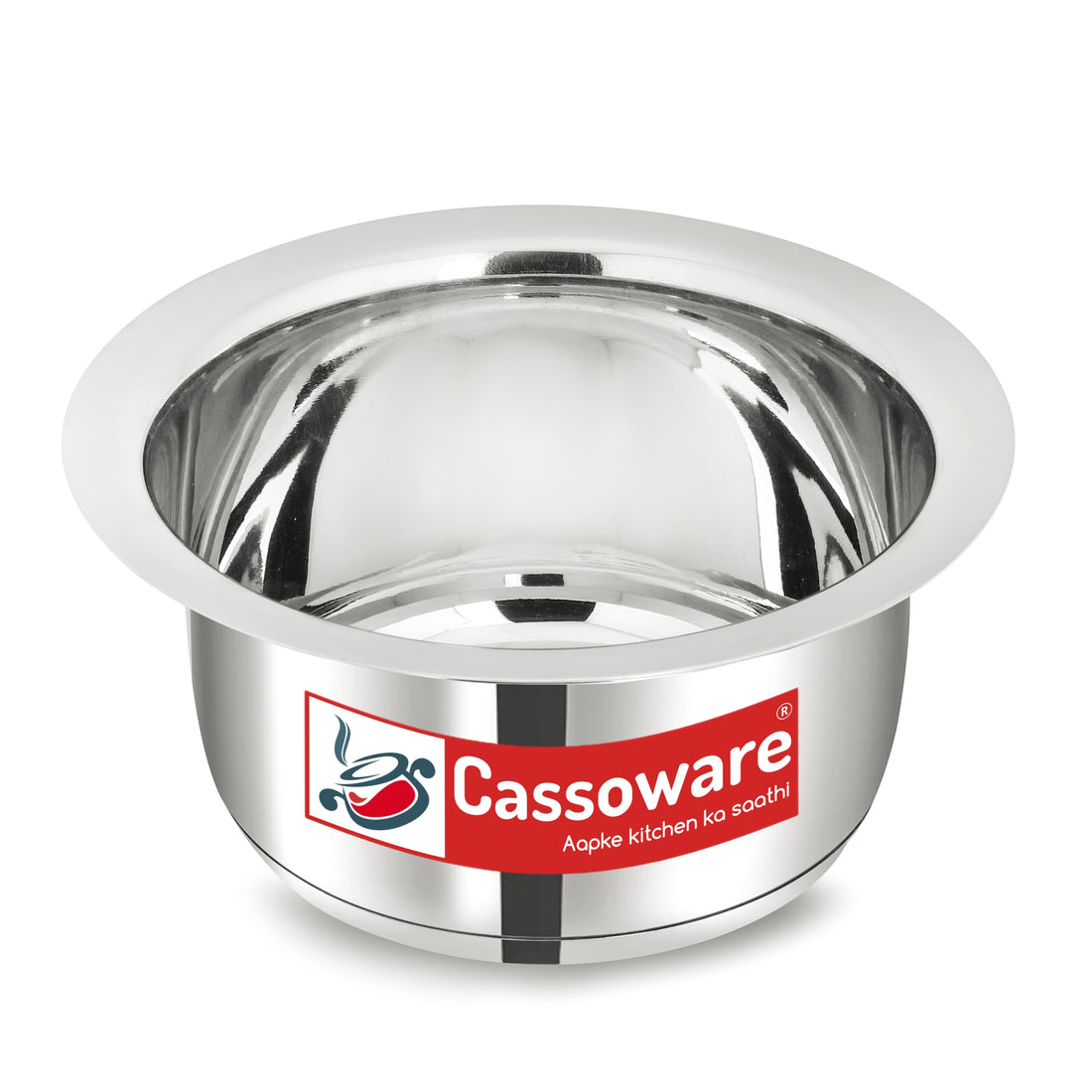 Cassoware Stainless Steel Induction Base Tope/Patila