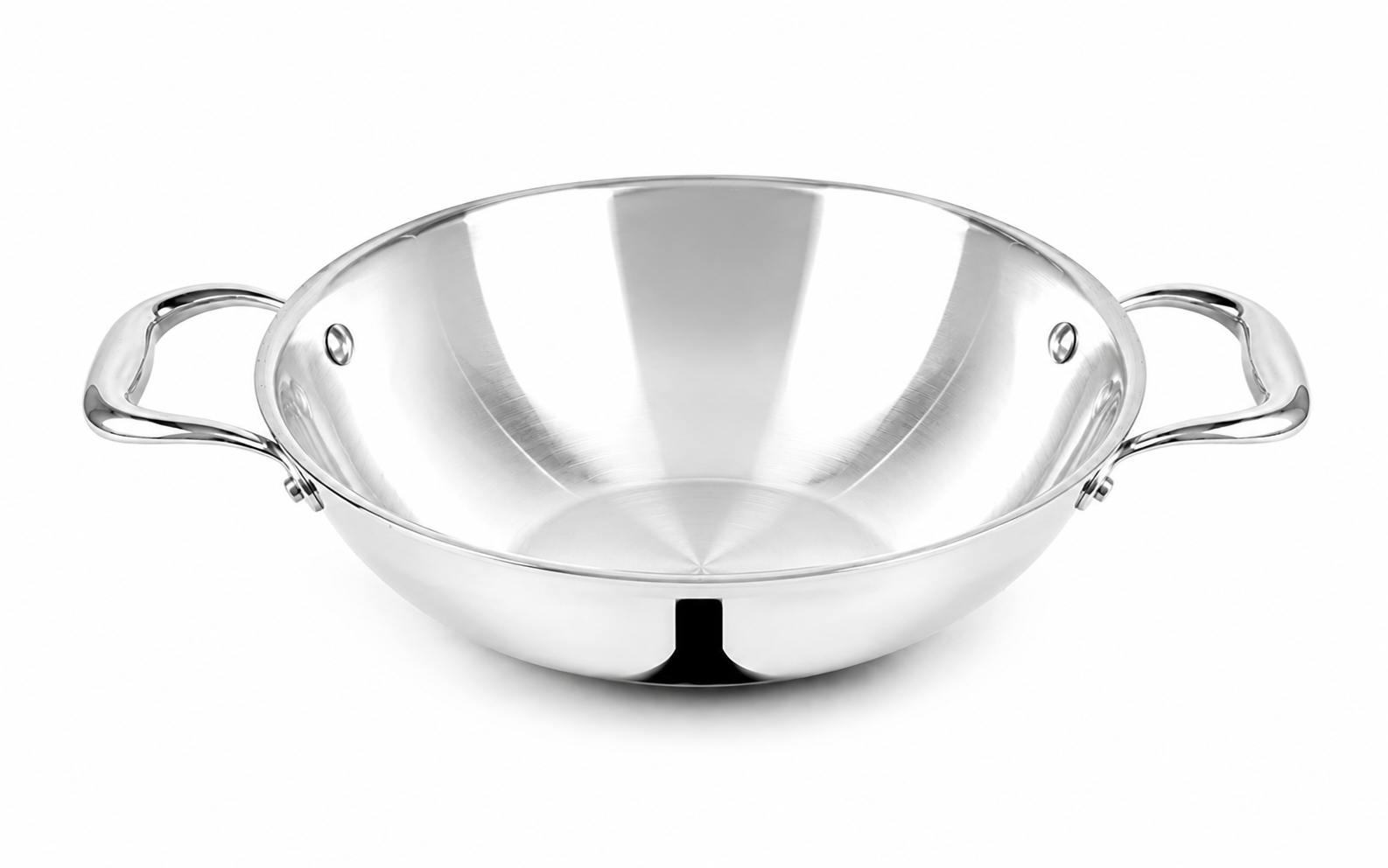Triply Kadhai - Durable Stainless Steel Cookware